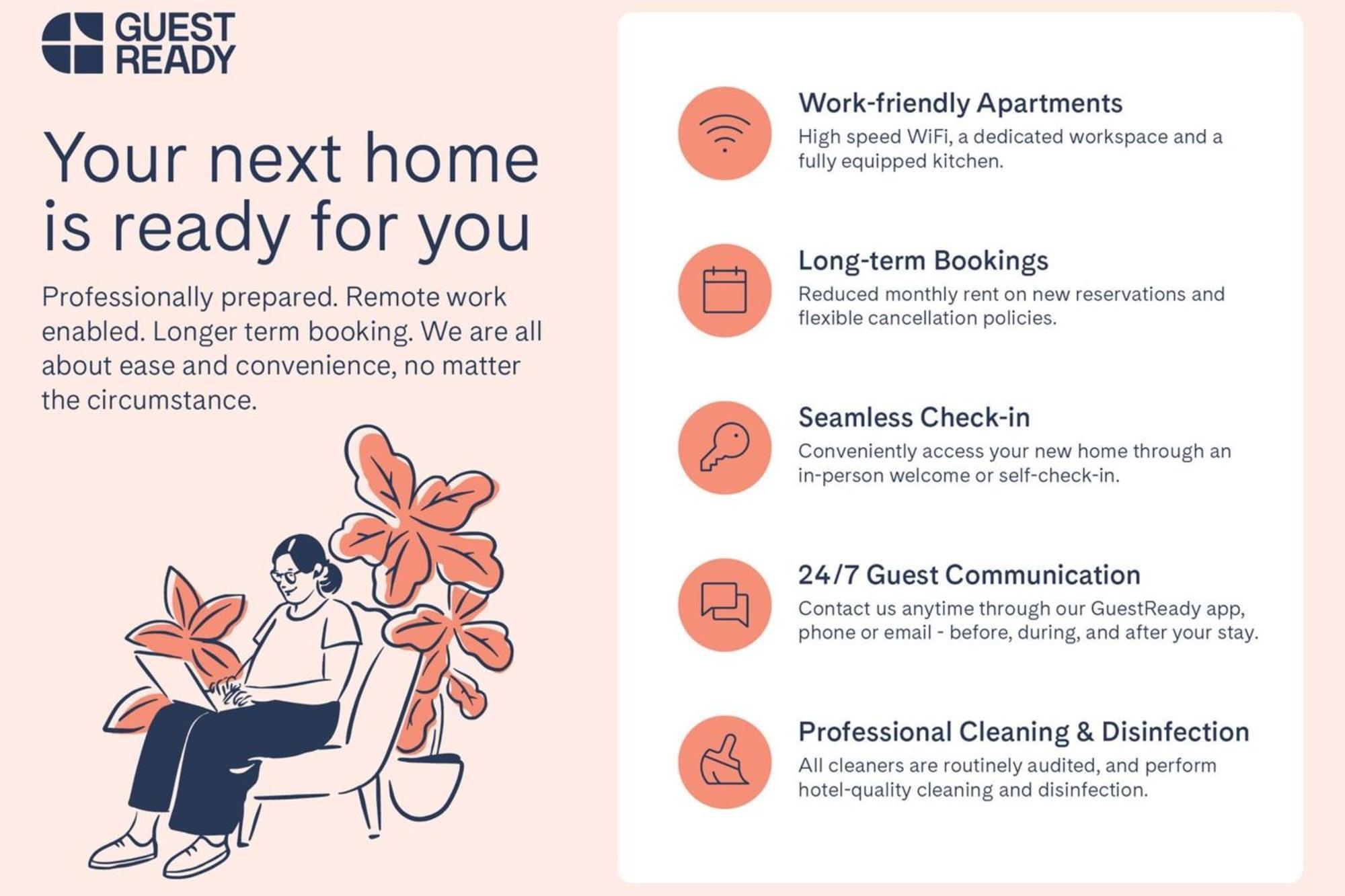 Guestready - Serenity Flat Near St. James Centre Appartement